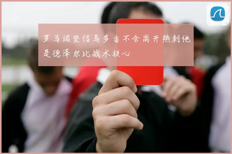 罗马诺坚信乌多吉不会离开热刺他是德泽尔比战术核心