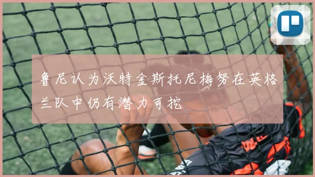 鲁尼认为沃特金斯托尼梅努在英格兰队中仍有潜力可挖